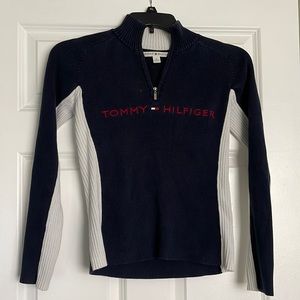 Tommy hilfiger half zipper sweater